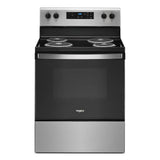 4.8 cu. ft. Electric Range with Keep Warm setting - (WFC150M0JS) - WHIRLPOOL