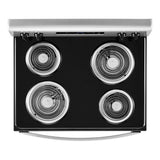 4.8 cu. ft. Electric Range with Keep Warm setting - (WFC150M0JS) - WHIRLPOOL