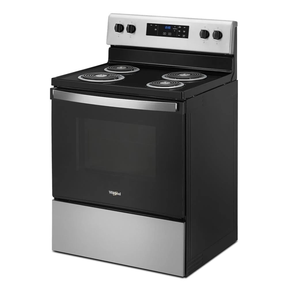 4.8 cu. ft. Electric Range with Keep Warm setting - (WFC150M0JS) - WHIRLPOOL
