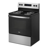4.8 cu. ft. Electric Range with Keep Warm setting - (WFC150M0JS) - WHIRLPOOL