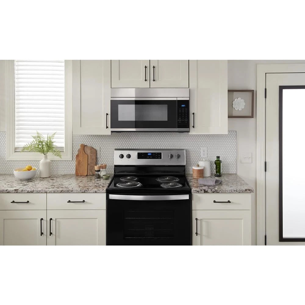 4.8 cu. ft. Electric Range with Keep Warm setting - (WFC150M0JS) - WHIRLPOOL