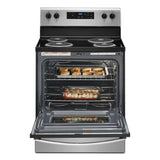 4.8 cu. ft. Electric Range with Keep Warm setting - (WFC150M0JS) - WHIRLPOOL