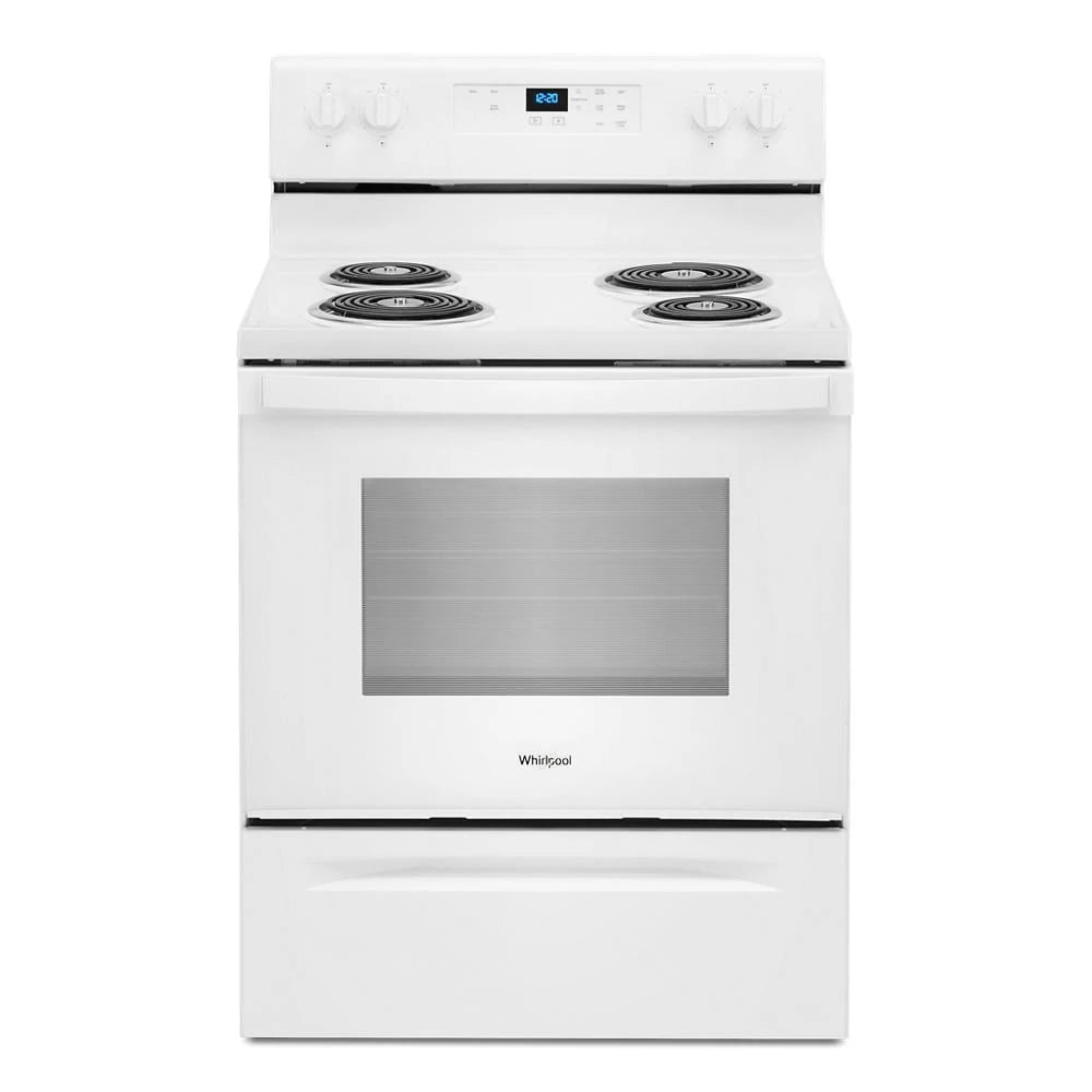 4.8 cu. ft. Electric Range with Keep Warm setting - (WFC150M0JW)