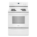 4.8 cu. ft. Electric Range with Keep Warm setting - (WFC150M0JW)