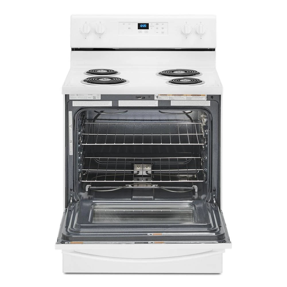 4.8 cu. ft. Electric Range with Keep Warm setting - (WFC150M0JW)