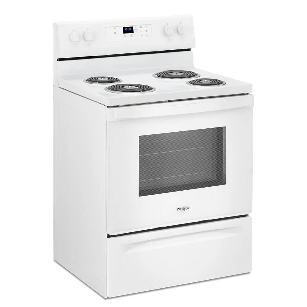 4.8 cu. ft. Electric Range with Keep Warm setting - (WFC150M0JW)