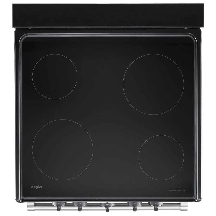 24-inch Freestanding Electric Range with Upswept SpillGuard??? Cooktop - (WFE500M4HS)