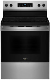 Whirlpool 30-Inch Freestanding Electric Range - Stainless Steel - WFES3330RS