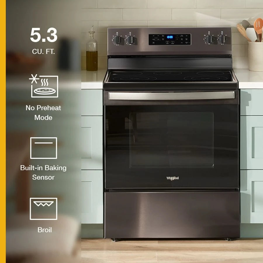 30-inch Electric Range with Steam Clean - (WFES3330RV)