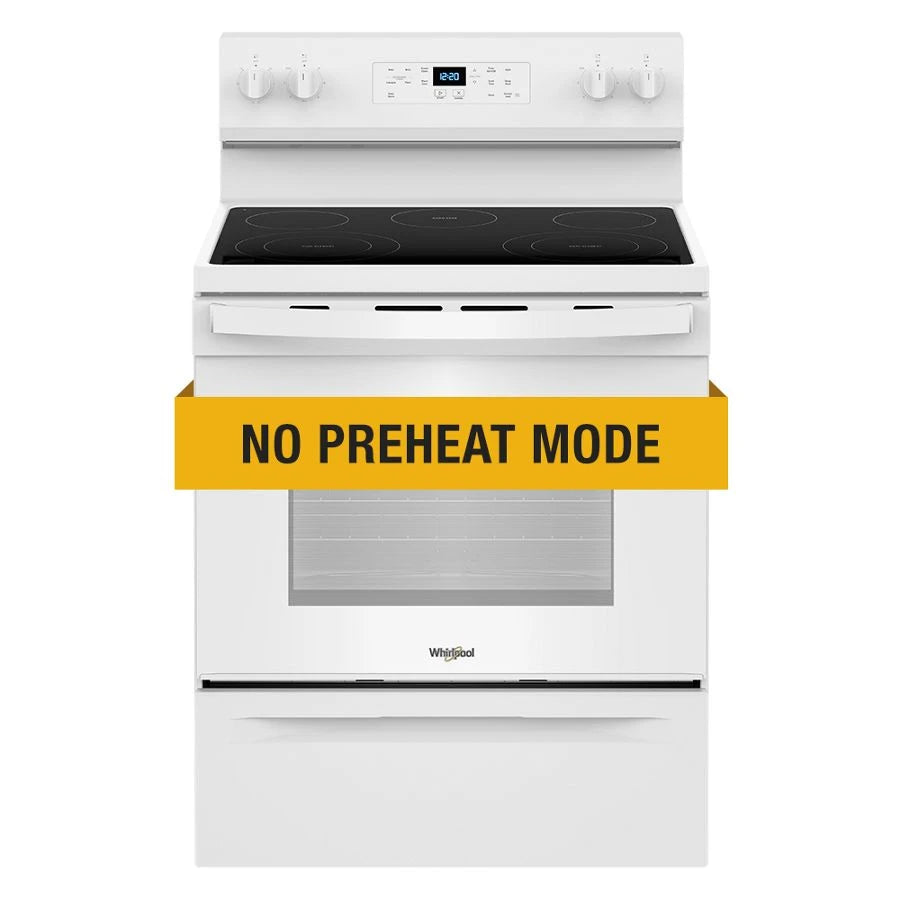 30-inch Electric Range with Steam Clean - (WFES3330RW)