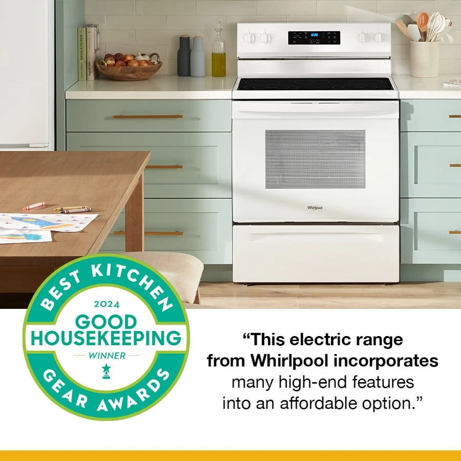 30-inch Electric Range with Steam Clean - (WFES3330RW)