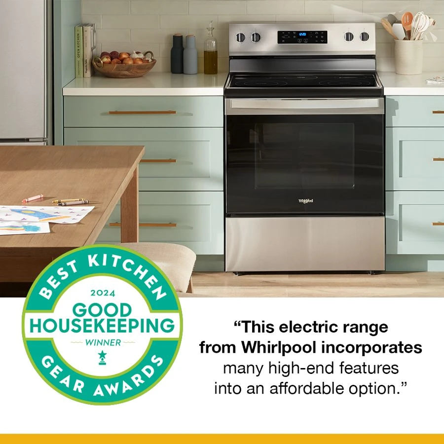 30-inch Electric Range with Steam Clean - (WFES3330RZ)