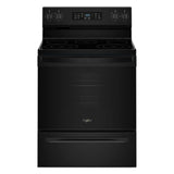 30-inch Electric Range with Air Cooking Technology and Steam Clean - (WFES4530SB)