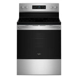30-inch Electric Range with Air Cooking Technology and Steam Clean - (WFES4530SS)