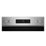 30-inch Electric Range with Air Cooking Technology and Steam Clean - (WFES4530SS)