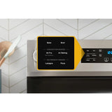 30-inch Electric Range with Air Cooking Technology and Steam Clean - (WFES4530SS)
