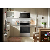 30-inch Electric Range with Air Cooking Technology and Steam Clean - (WFES4530SS)