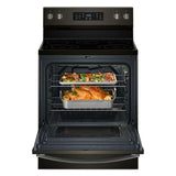 30-inch Electric Range with Air Cooking Technology and Steam Clean - (WFES4530SV)