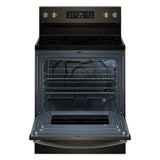 30-inch Electric Range with Air Cooking Technology and Steam Clean - (WFES4530SV)