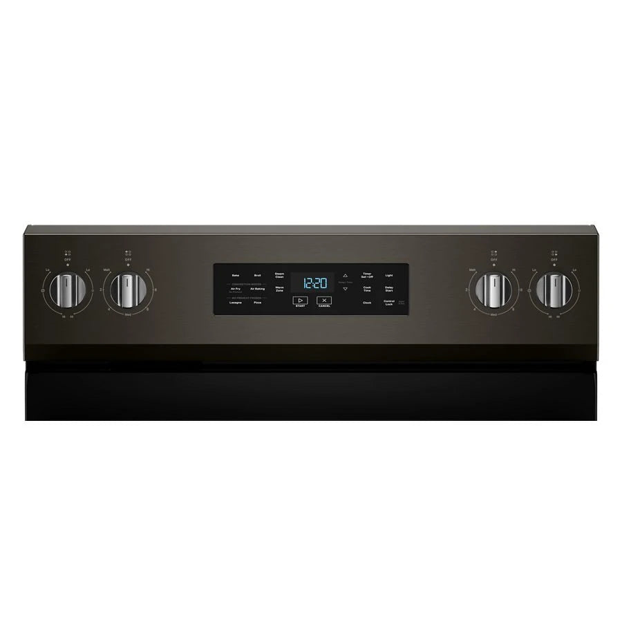 30-inch Electric Range with Air Cooking Technology and Steam Clean - (WFES4530SV)