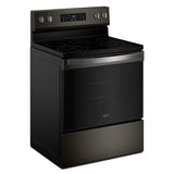 30-inch Electric Range with Air Cooking Technology and Steam Clean - (WFES4530SV)