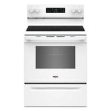 30-inch Electric Range with Air Cooking Technology and Steam Clean - (WFES4530SW)