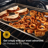 30-inch Electric Range with Air Cooking Technology and Steam Clean - (WFES4530SW)