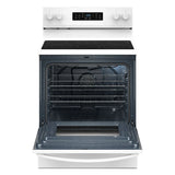 30-inch Electric Range with Air Cooking Technology and Steam Clean - (WFES4530SW)