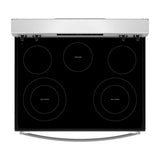 30-inch Electric Range with Air Cooking Technology and Steam Clean - (WFES4530SZ)