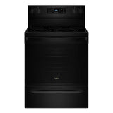 30-inch Energy Star Electric Range with Air Cooking Technology, No Preheat Air Fry and Air Baking and Self Clean - (WFES5030RB)
