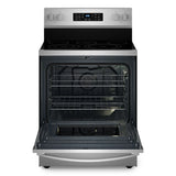 30-inch Energy Star Electric Range with Air Cooking Technology, No Preheat Air Fry and Air Baking and Self Clean - (WFES5030RS)