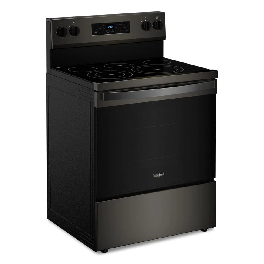 30-inch Energy Star Electric Range with Air Cooking Technology, No Preheat Air Fry and Air Baking and Self Clean - (WFES5030RV)