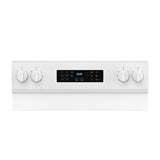 30-inch Energy Star Electric Range with Air Cooking Technology, No Preheat Air Fry and Air Baking and Self Clean - (WFES5030RW)
