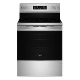 30-inch Energy Star Electric Range with Air Cooking Technology, No Preheat Air Fry and Air Baking and Self Clean - (WFES5030RZ)