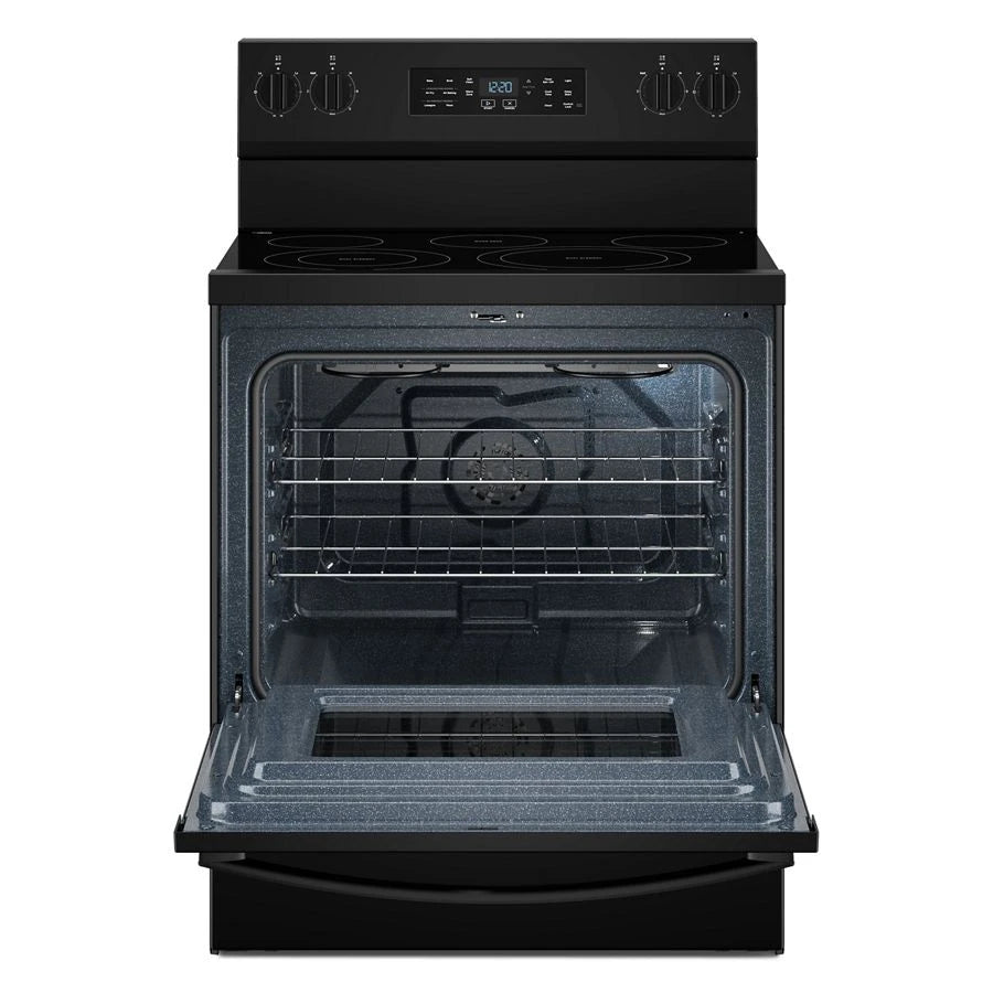 30-inch Electric Range with Air Cooking Technology - (WFES5730SB)
