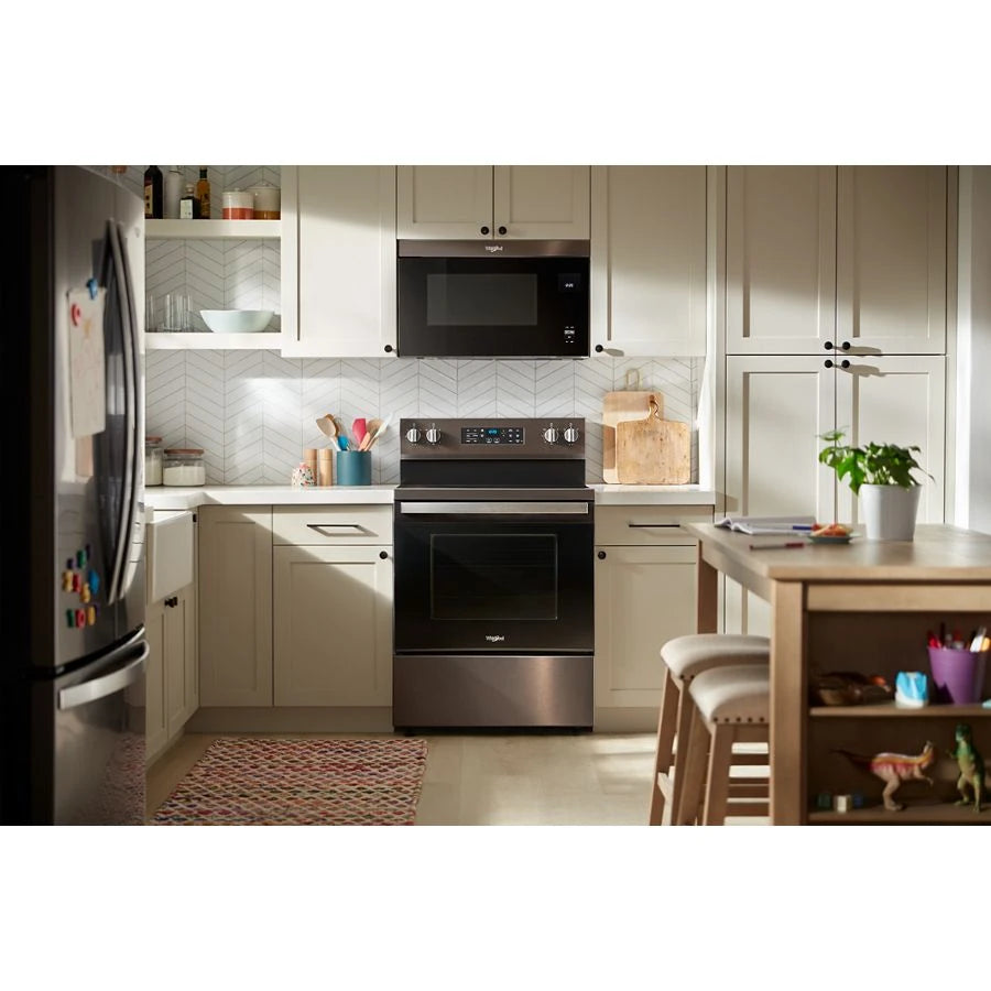 30-inch Electric Range with Air Cooking Technology - (WFES5730SV)