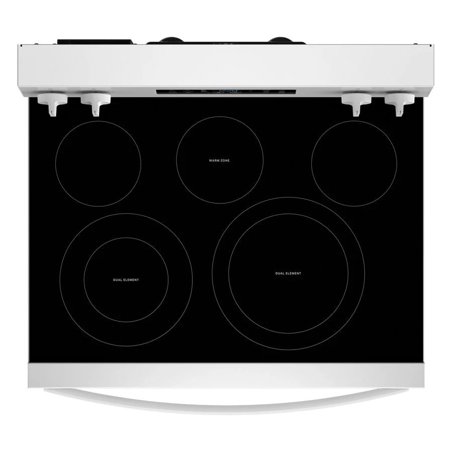 30-inch Electric Range with Air Cooking Technology - (WFES5730SW)