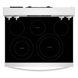 30-inch Electric Range with Air Cooking Technology - (WFES5730SW)
