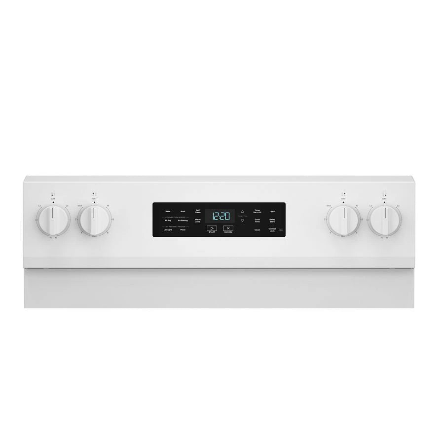 30-inch Electric Range with Air Cooking Technology - (WFES5730SW)