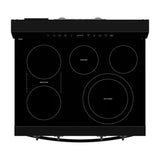 30-inch Electric Smart Range with Air Cooking Technology, No Preheat Air Fry, High Speed Preheat Oven, WipeClean™ Coating, and Steam/Self Clean - (WFES7530RB)