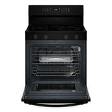30-inch Electric Smart Range with Air Cooking Technology, No Preheat Air Fry, High Speed Preheat Oven, WipeClean™ Coating, and Steam/Self Clean - (WFES7530RB)