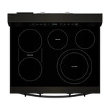 30-inch Electric Smart Range with Air Cooking Technology, No Preheat Air Fry, High Speed Preheat Oven, WipeClean™ Coating, and Steam/Self Clean - (WFES7530RV)