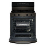 30-inch Electric Smart Range with Air Cooking Technology, No Preheat Air Fry, High Speed Preheat Oven, WipeClean™ Coating, and Steam/Self Clean - (WFES7530RV)