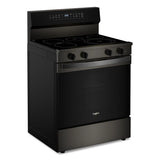 30-inch Electric Smart Range with Air Cooking Technology, No Preheat Air Fry, High Speed Preheat Oven, WipeClean™ Coating, and Steam/Self Clean - (WFES7530RV)
