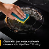 30-inch Electric Smart Range with Air Cooking Technology, No Preheat Air Fry, High Speed Preheat Oven, WipeClean™ Coating, and Steam/Self Clean - (WFES7530RW)