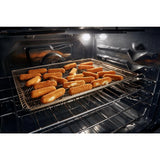 30-inch Electric Smart Range with Air Cooking Technology, No Preheat Air Fry, High Speed Preheat Oven, WipeClean™ Coating, and Steam/Self Clean - (WFES7530RW)