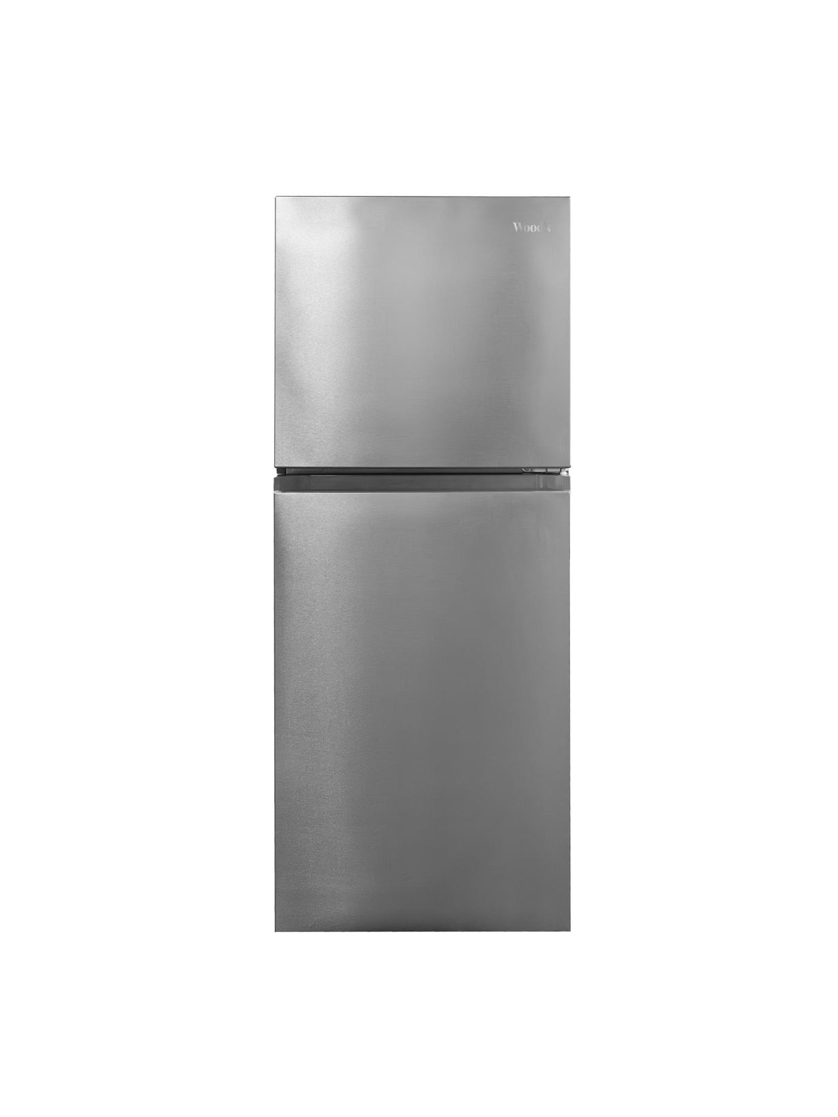 Danby WFF100SL 10.0 cu. ft. top mount refrigerator in stainless steel look, front view