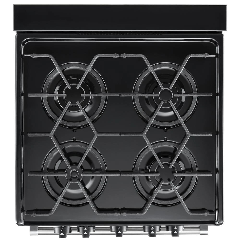 24-inch Freestanding Gas Range with Sealed Burners - (WFG500M4HS)