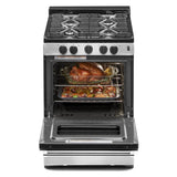 24-inch Freestanding Gas Range with Sealed Burners - (WFG500M4HS)