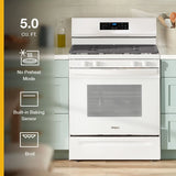 30-inch Self Clean Gas Range with No Preheat Mode - (WFGS3530RW)